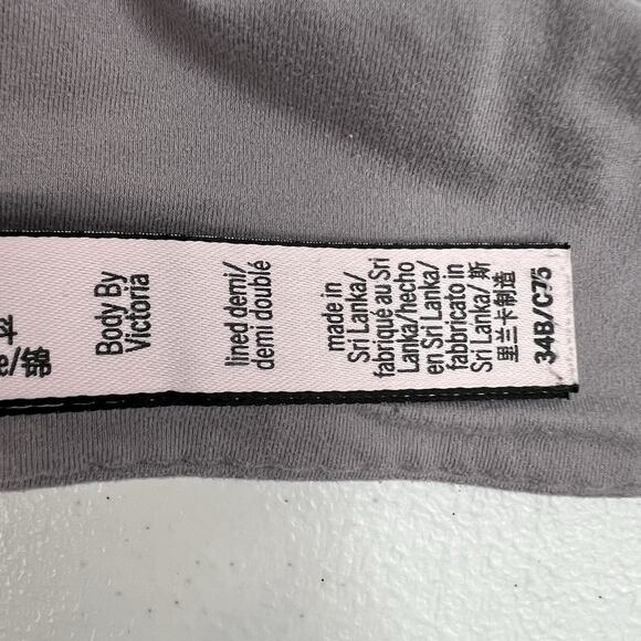 Victoria’s Secret Size 34B Bra Lined Demi T-Shirt Coverage Underwire Push Up - Picture 13 of 16